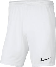 Nike Dri-FIT Park III Voetbalbroekje Kids Wit