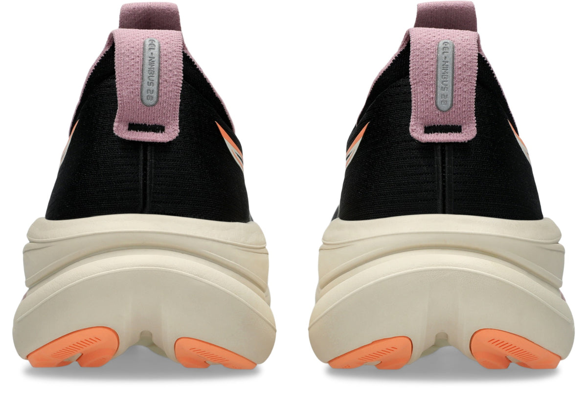 ASICS Gel-Nimbus 28 Hardloopschoenen Dames Zwart/Paars - foto 4