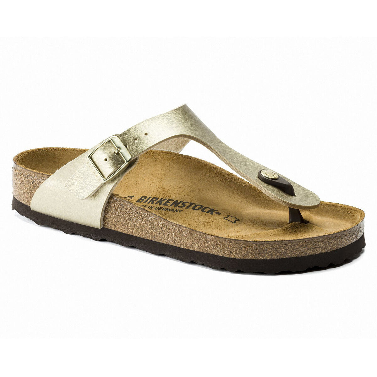 Birkenstock Gizeh Birko-Flor Goud Dames Slipper