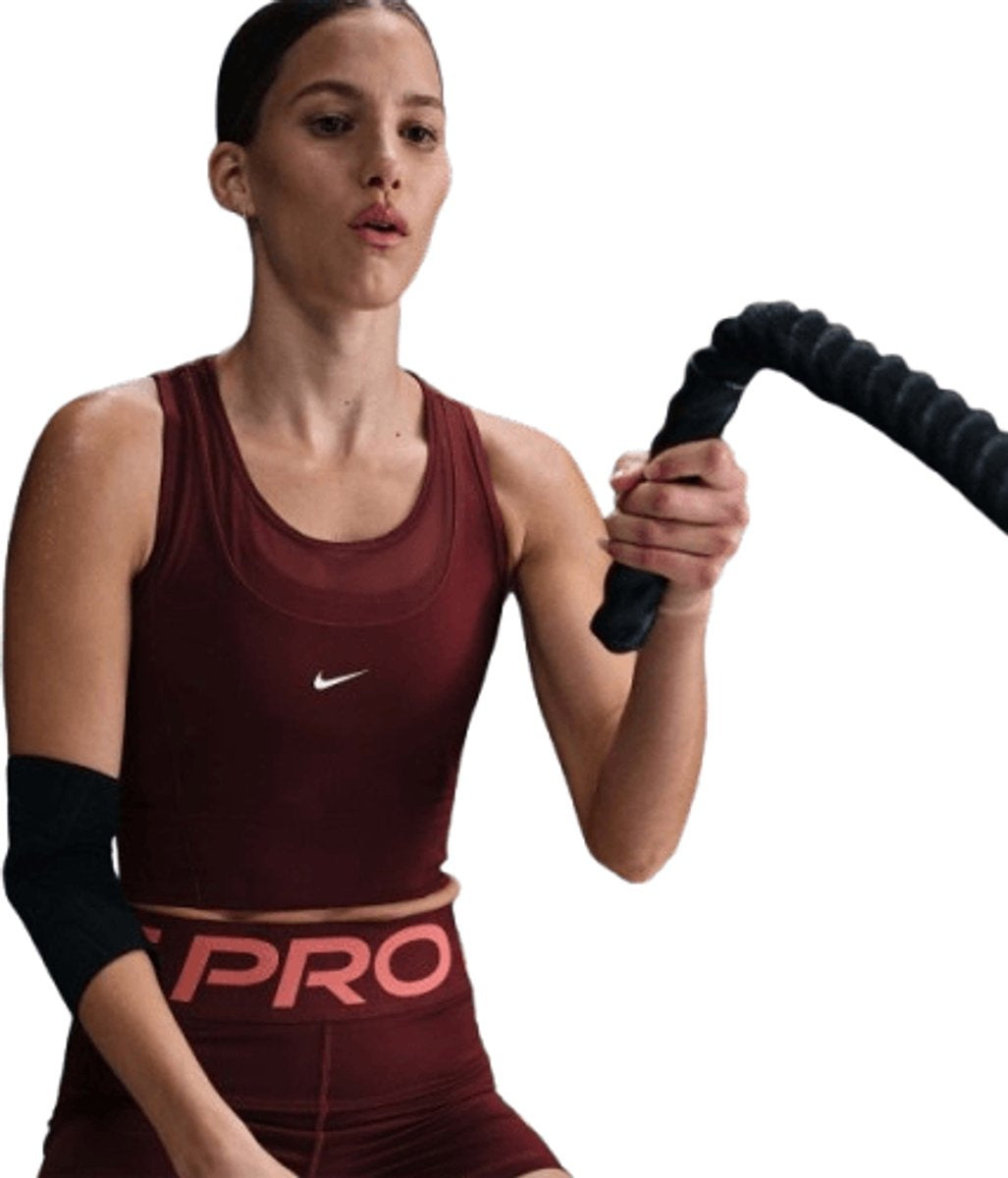 Nike Pro Dri-Fit Cropped Tank Top Dames 