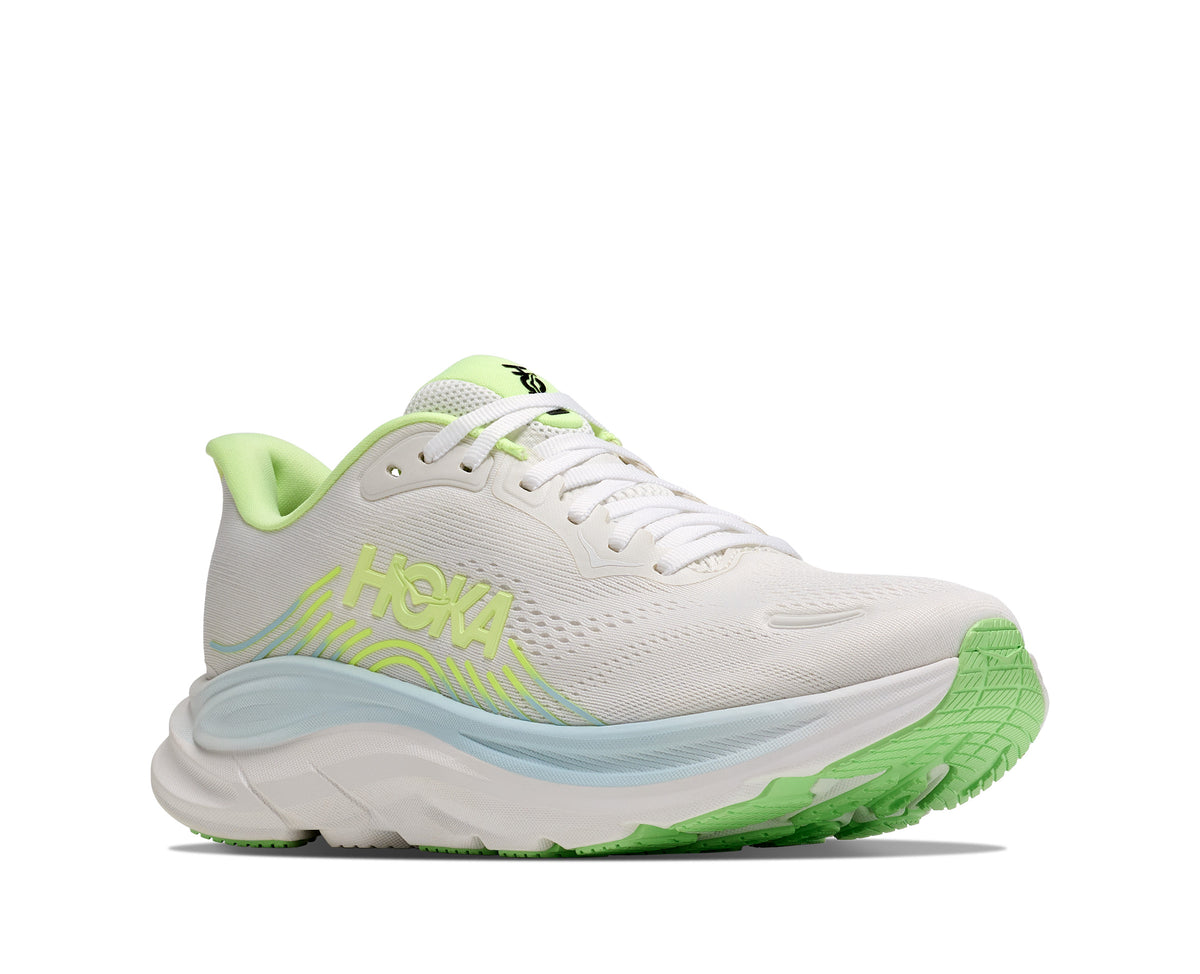 HOKA Clifton 11 Hardloopschoenen Dames Wit/Geel - foto 6