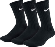 Nike Everyday Cushioned Crew 3-Pack Zwart