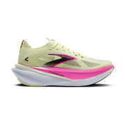 Brooks Hyperion Max 3 Hardloopschoenen Dames Geel/Roze - zijkant