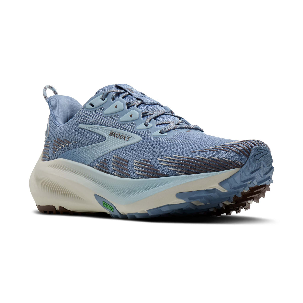 Brooks Ghost Trail Hardloopschoenen Dames Blauw - voorkant
