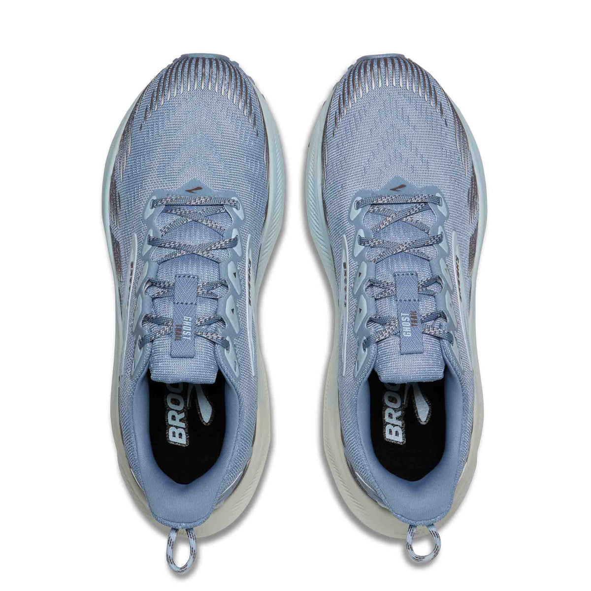 Brooks Ghost Trail Hardloopschoenen Dames Blauw - bovenkant