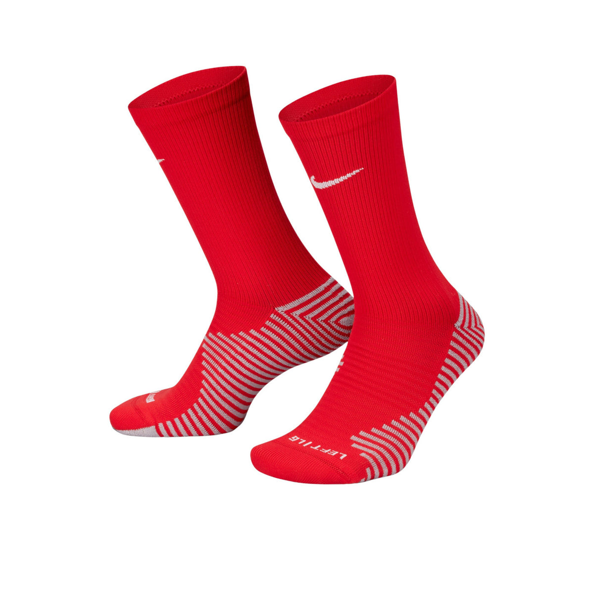 Nike Strike Crew Voetbalsokken - Rood Wit - Unisex