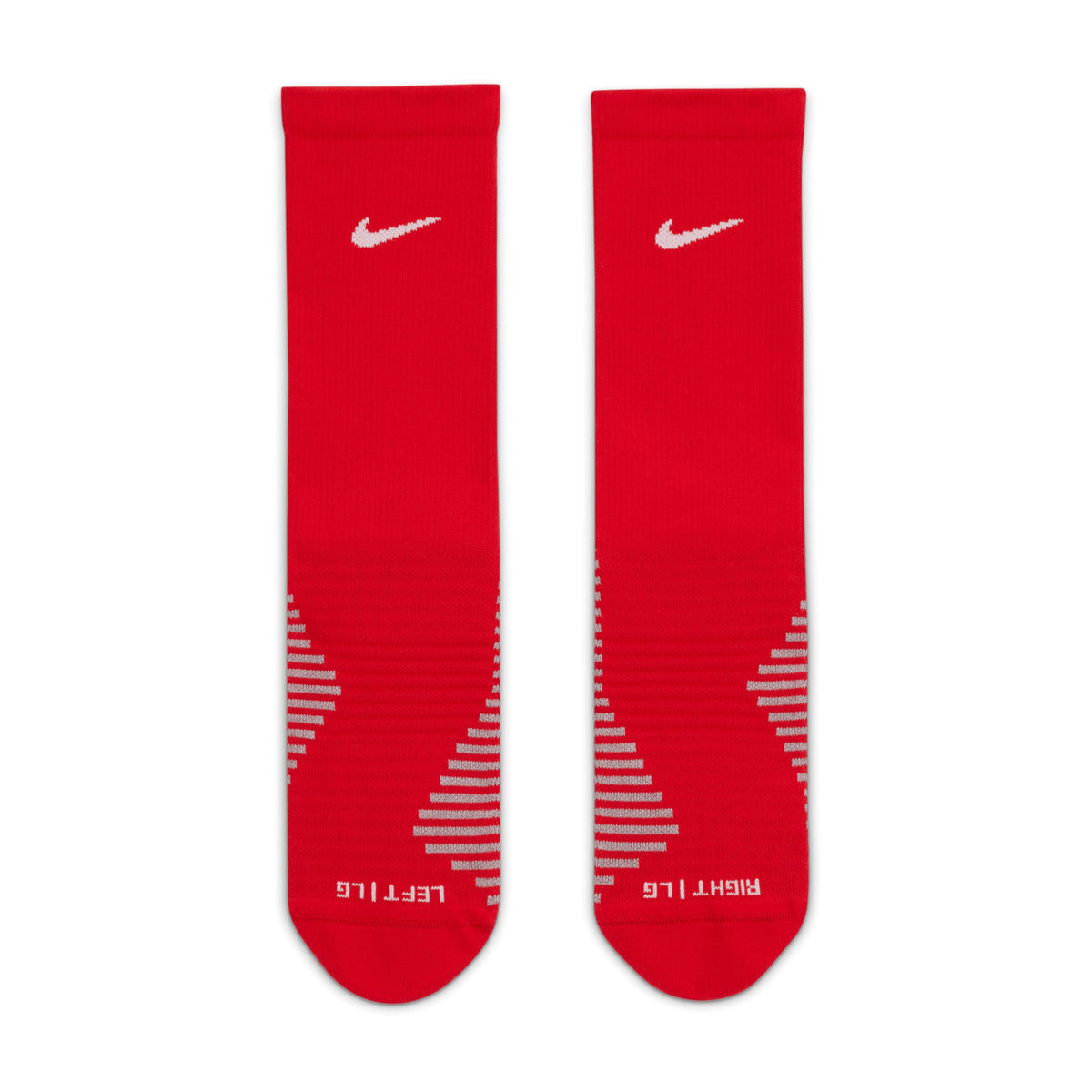 Nike Strike Crew Voetbalsokken - Rood Wit - Unisex