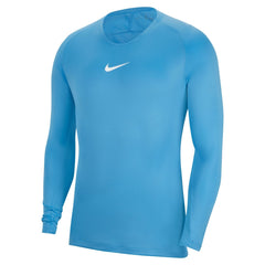 Nike Dri-FIT Park Ondershirt Lange Mouwen Lichtblauw/Wit