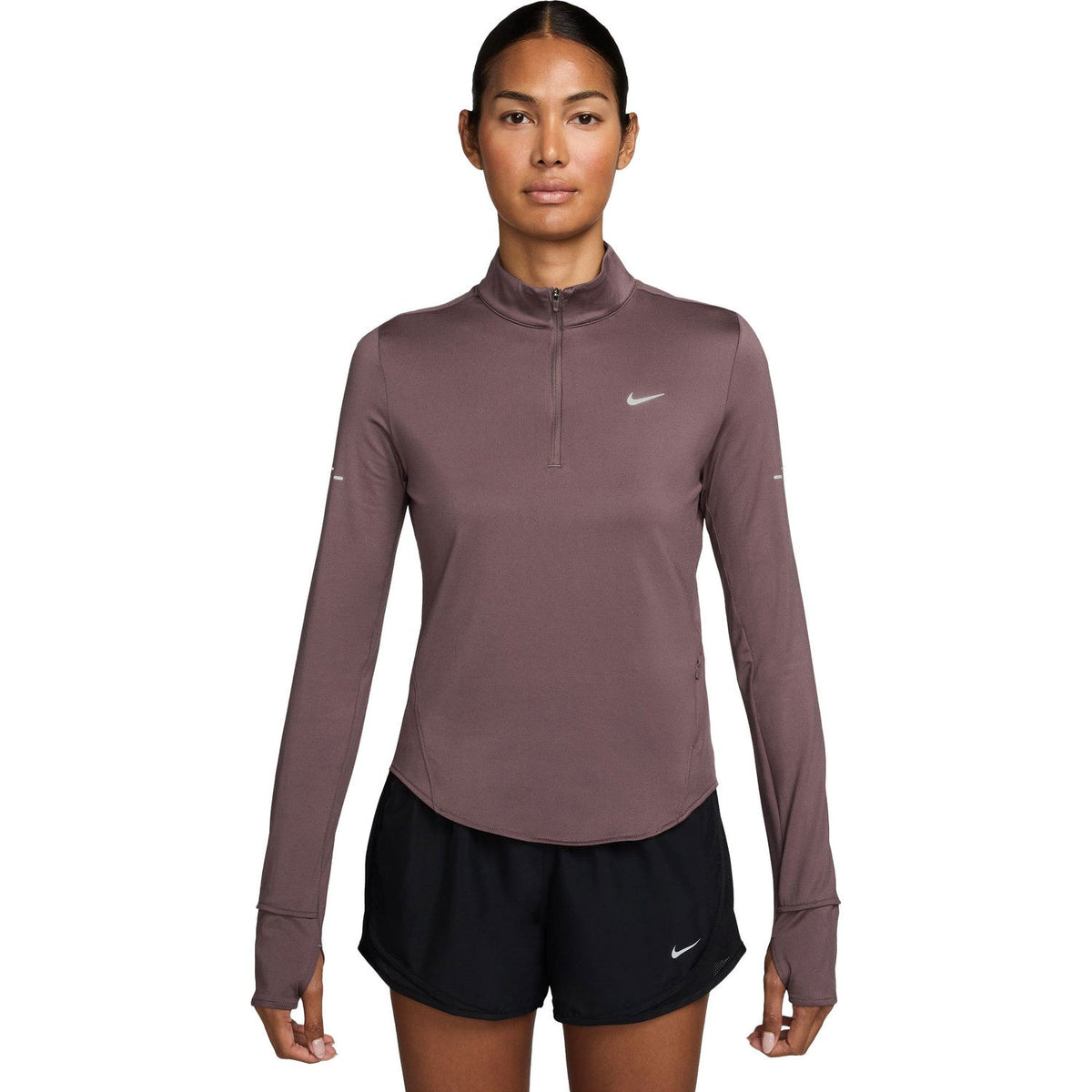 Nike Dri-FIT Swift Longsleeve Top Dames Bordeaux