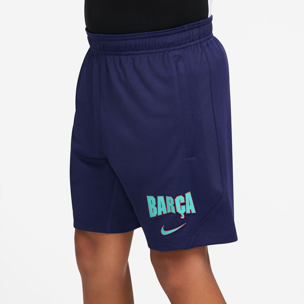 Nike FC Barcelona Strike Shorts 26/27 Kids Barça-print op de pijp