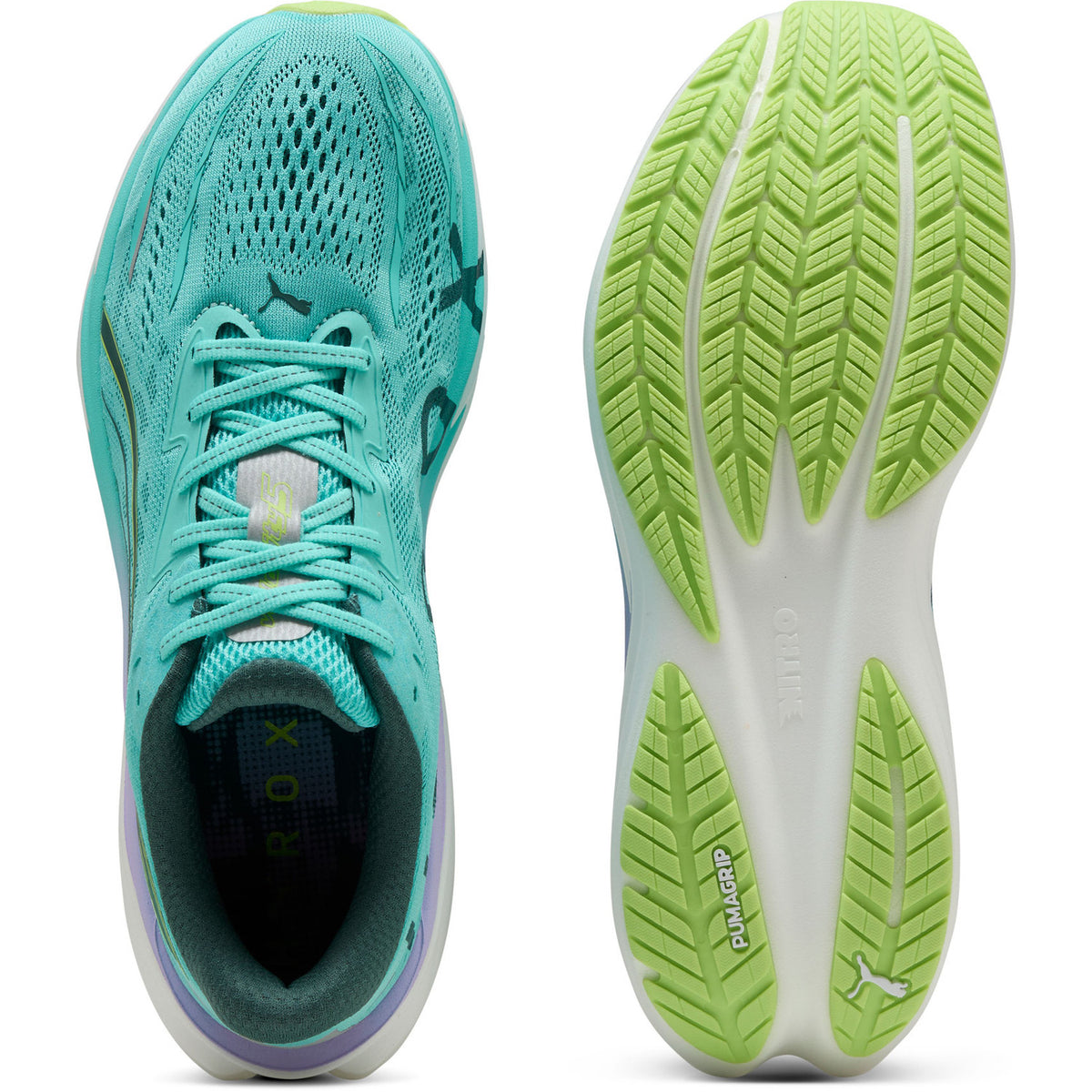 Puma Velocity NITRO 5 HYROX Hardloopschoenen Heren Mint