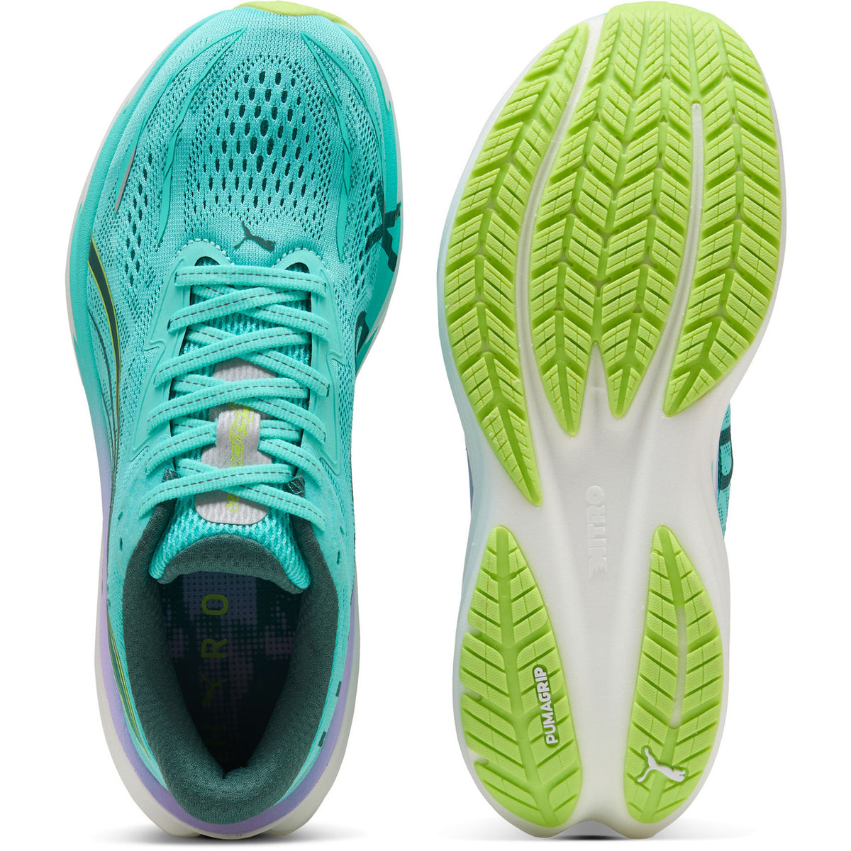 Puma Velocity NITRO 5 HYROX Hardloopschoenen Dames Mint