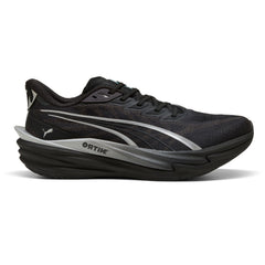 Puma Deviate NITRO 4 Brightstride Hardloopschoenen Heren Zwart/Zilver