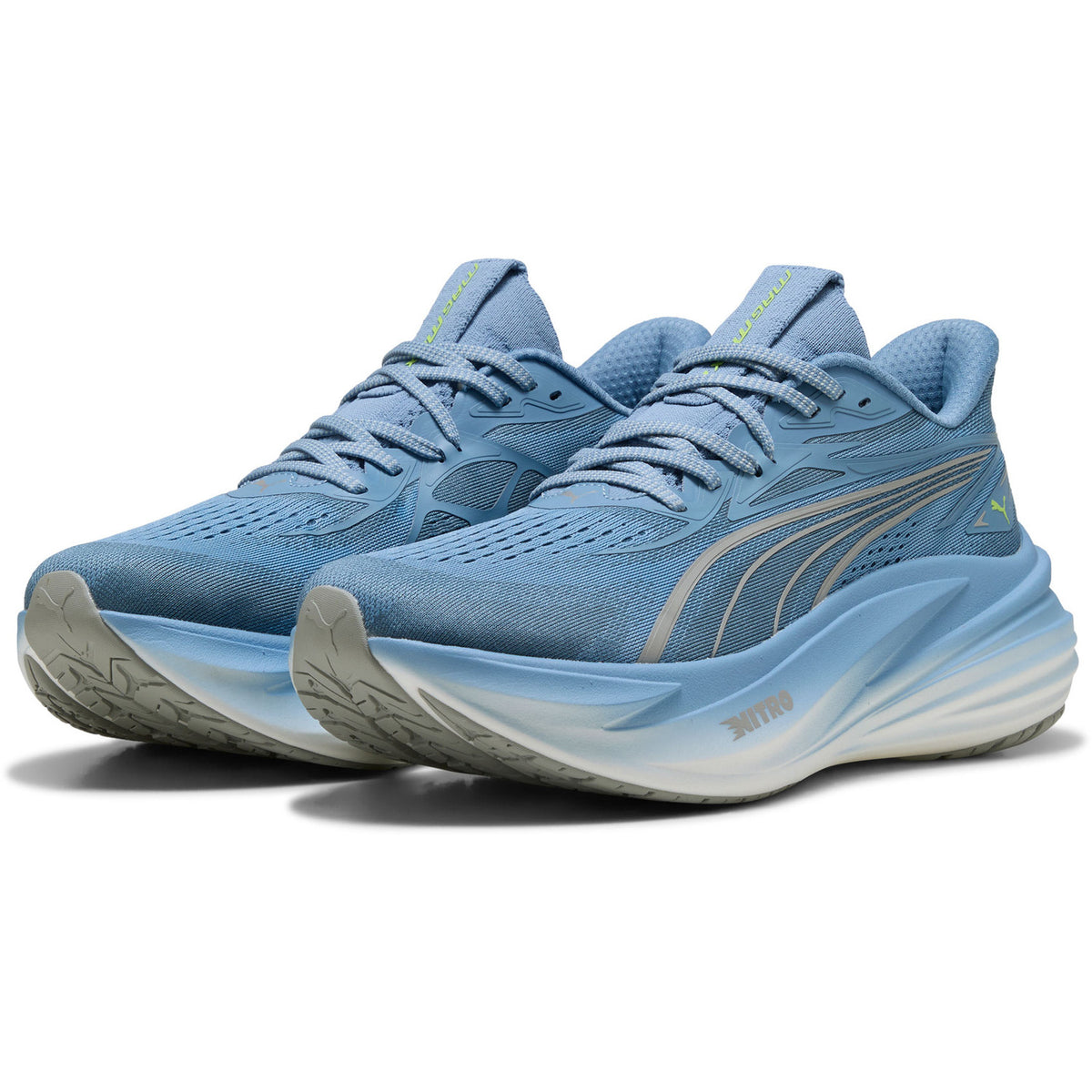 Puma MagMax NITRO 2 Hardloopschoenen Heren Blauw
