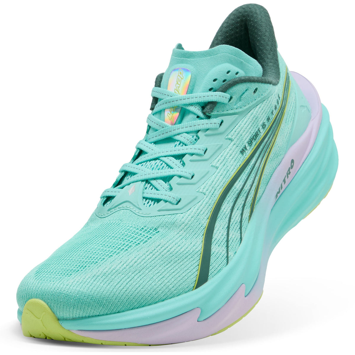 Puma Deviate NITRO 4 HYROX Hardloopschoenen Heren Mint