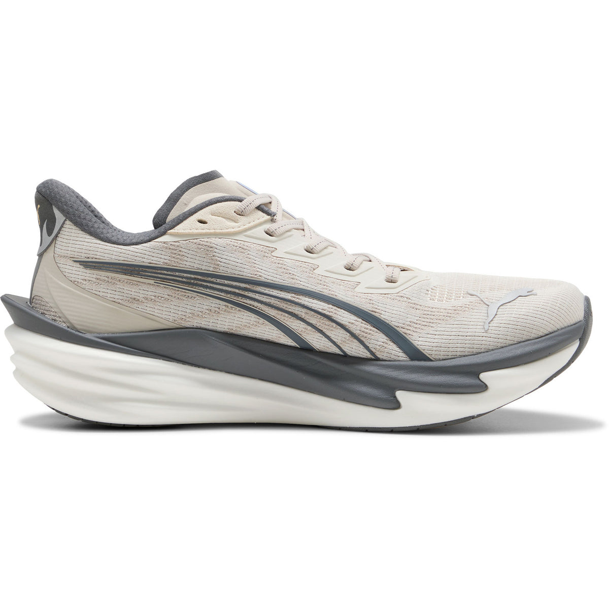 Puma Deviate NITRO 4 Hardloopschoenen Heren Wit/Grijs
