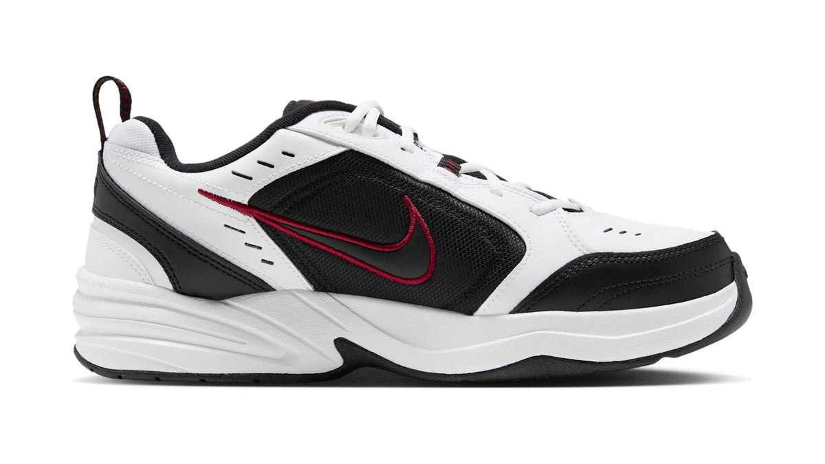 Nike Air Monarch IV Sneakers Heren Wit/Zwart