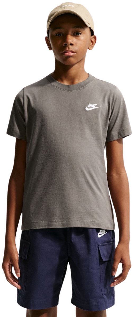 Nike Sportswear Futura T-shirt Junior Grijs