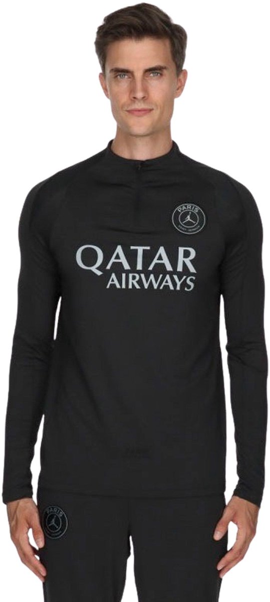Nike Paris Saint-Germain Strike Trainingstop Heren Zwart