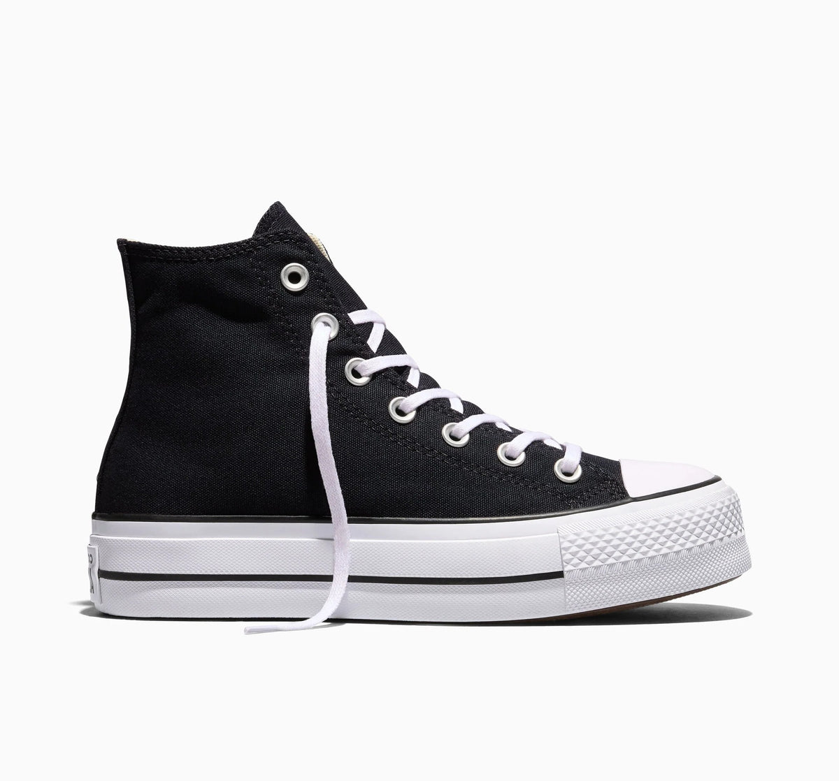 Converse Chuck Taylor All Star Lift Hi Sneakers Dames Zwart