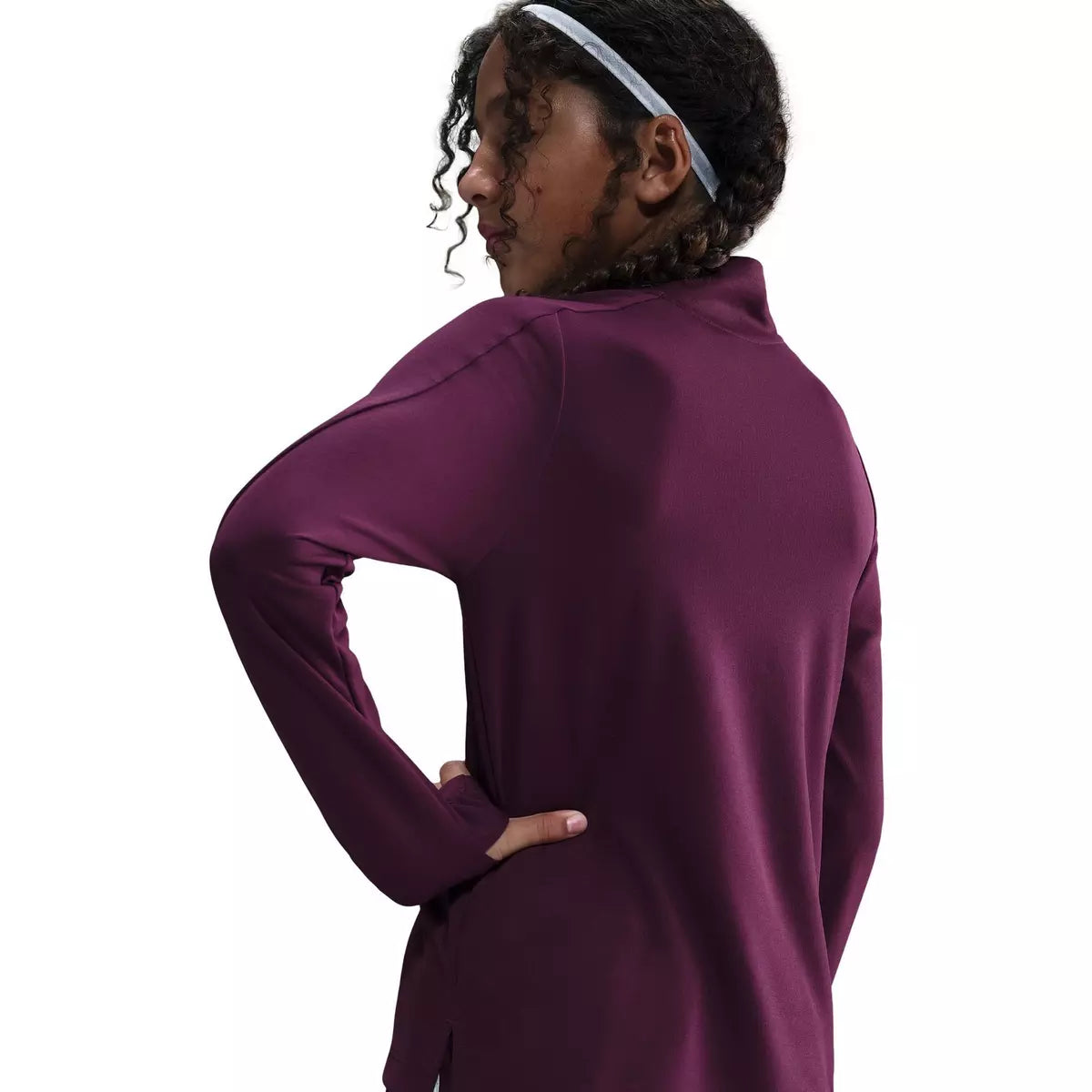 Nike Dri FIT Long Sleeve Half Zip Kids 