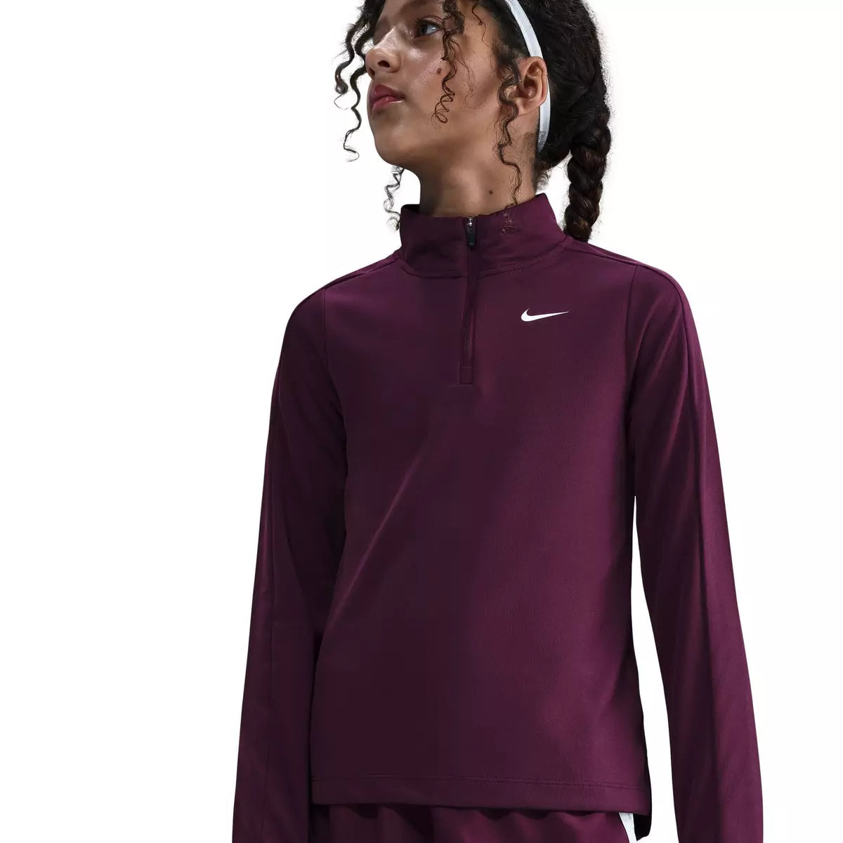 Nike Dri FIT Long Sleeve Half Zip Kids 