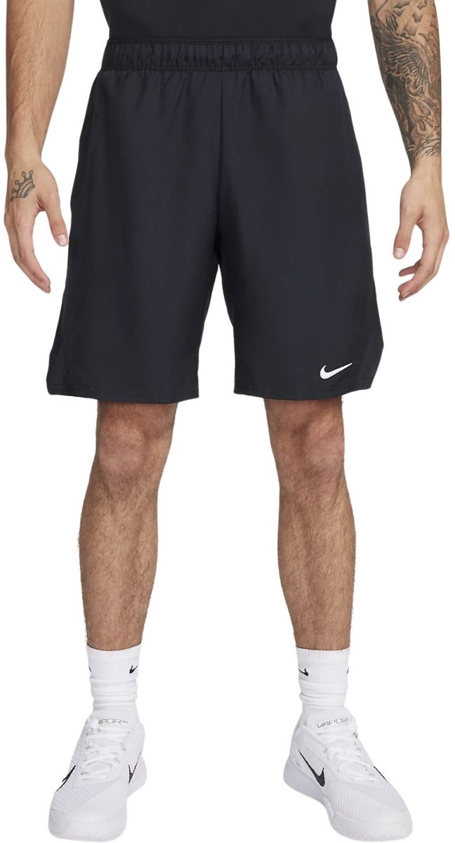 NikeCourt Dri-FIT Victory Tennisshort Heren Zwart