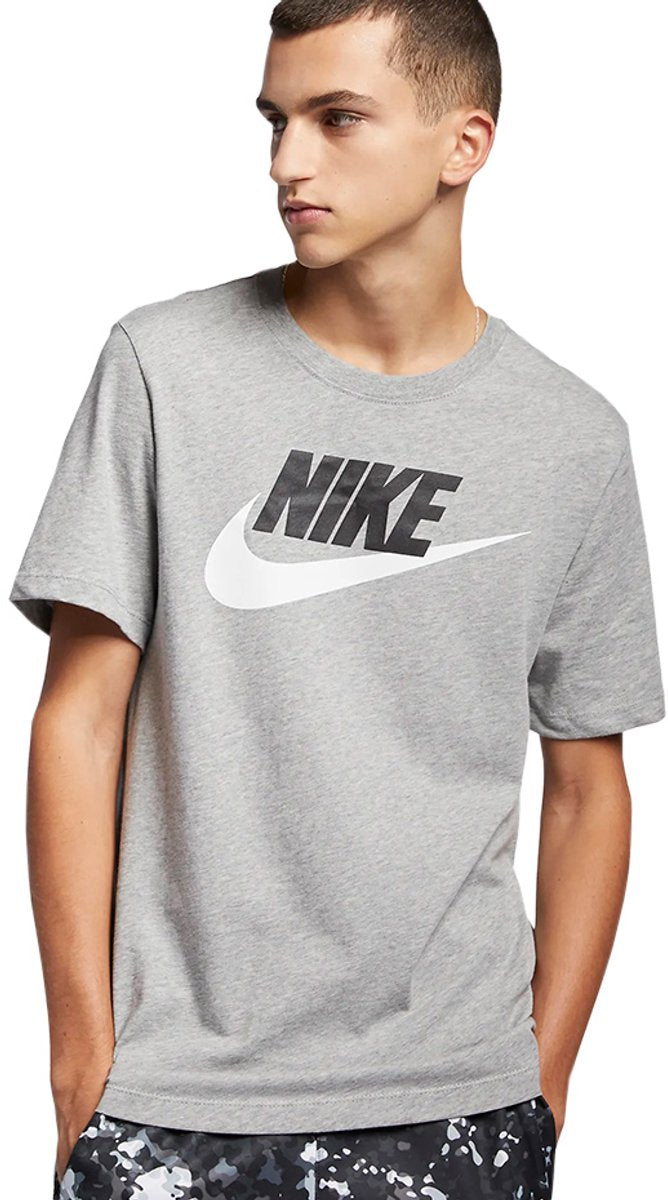 Nike Sportswear Icon Futura T-shirt Heren Donkergrijs