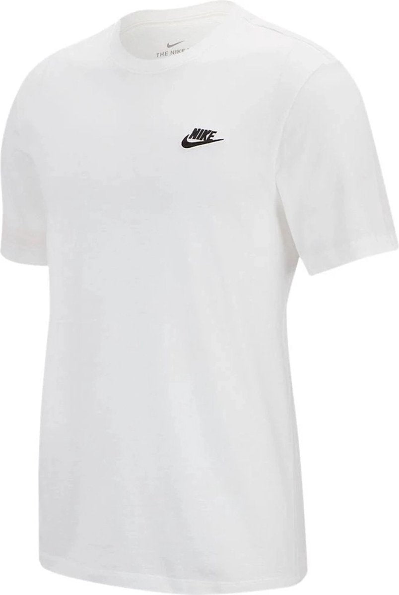 Nike Sportswear Club T-shirt Heren Wit