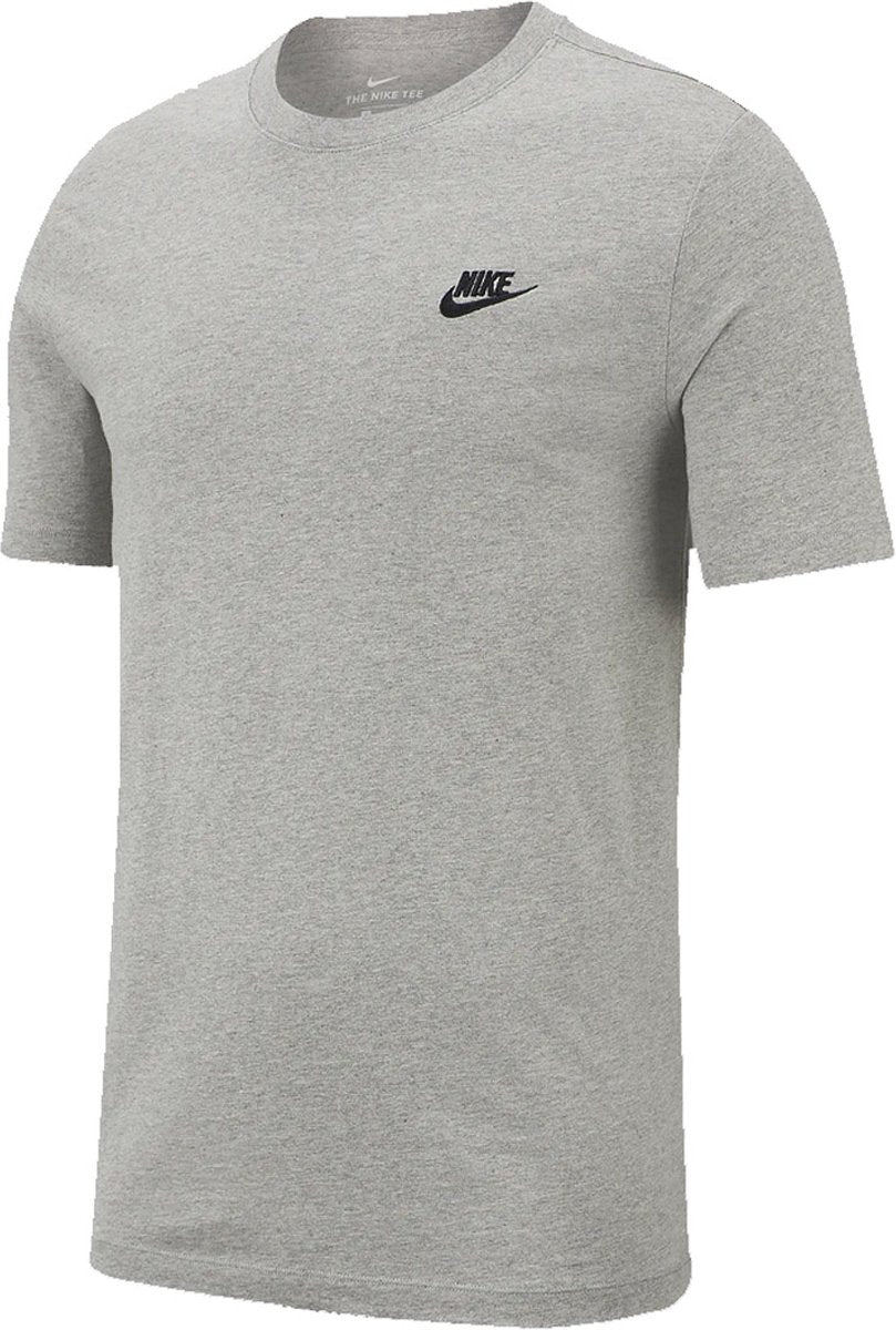 Nike Sportswear Club T-shirt Heren Donkergrijs