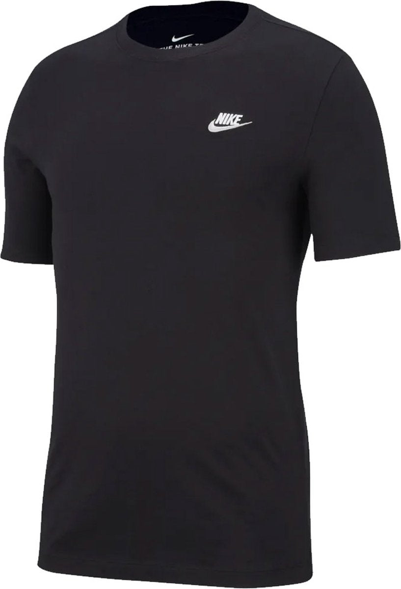 Nike Sportswear Club T-shirt Heren Zwart