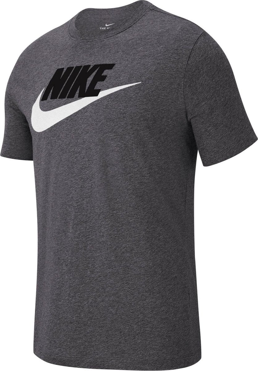 Nike Sportswear Icon Futura T-shirt Heren Donkergrijs