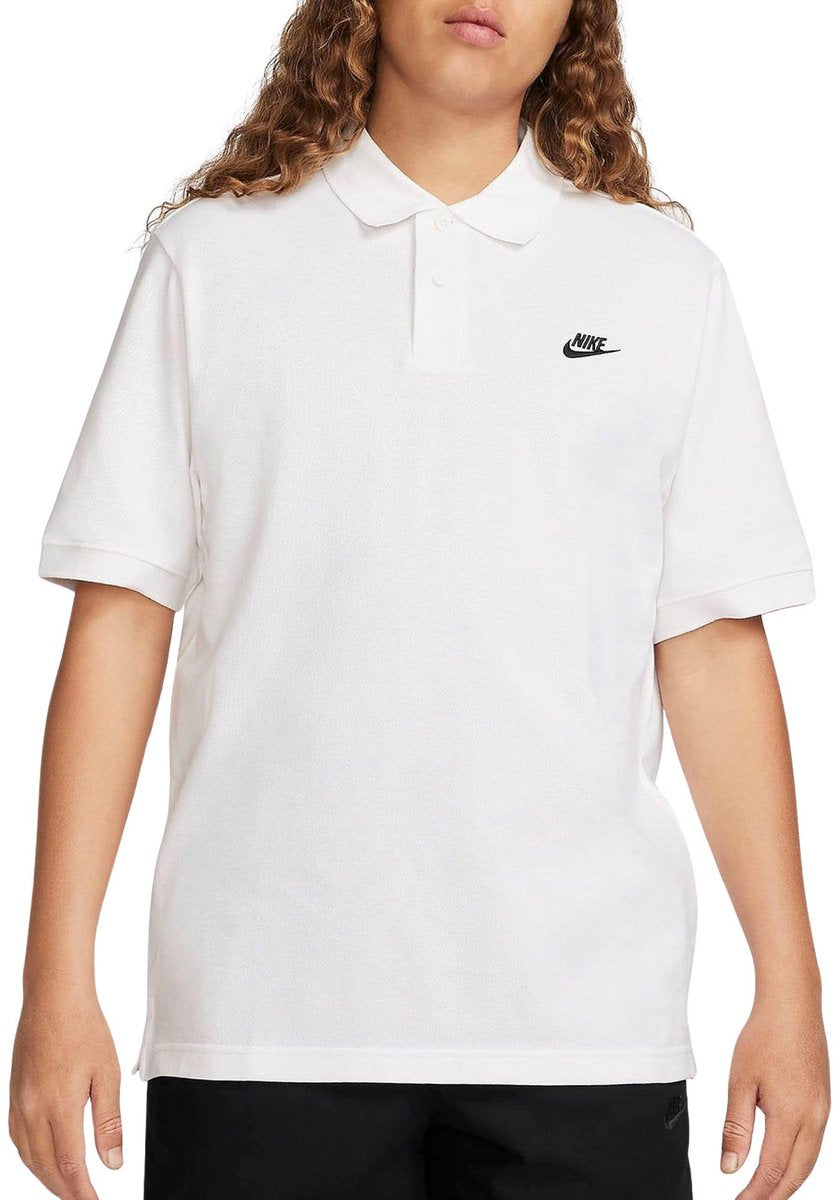 Nike Club Poloshirt Heren Wit