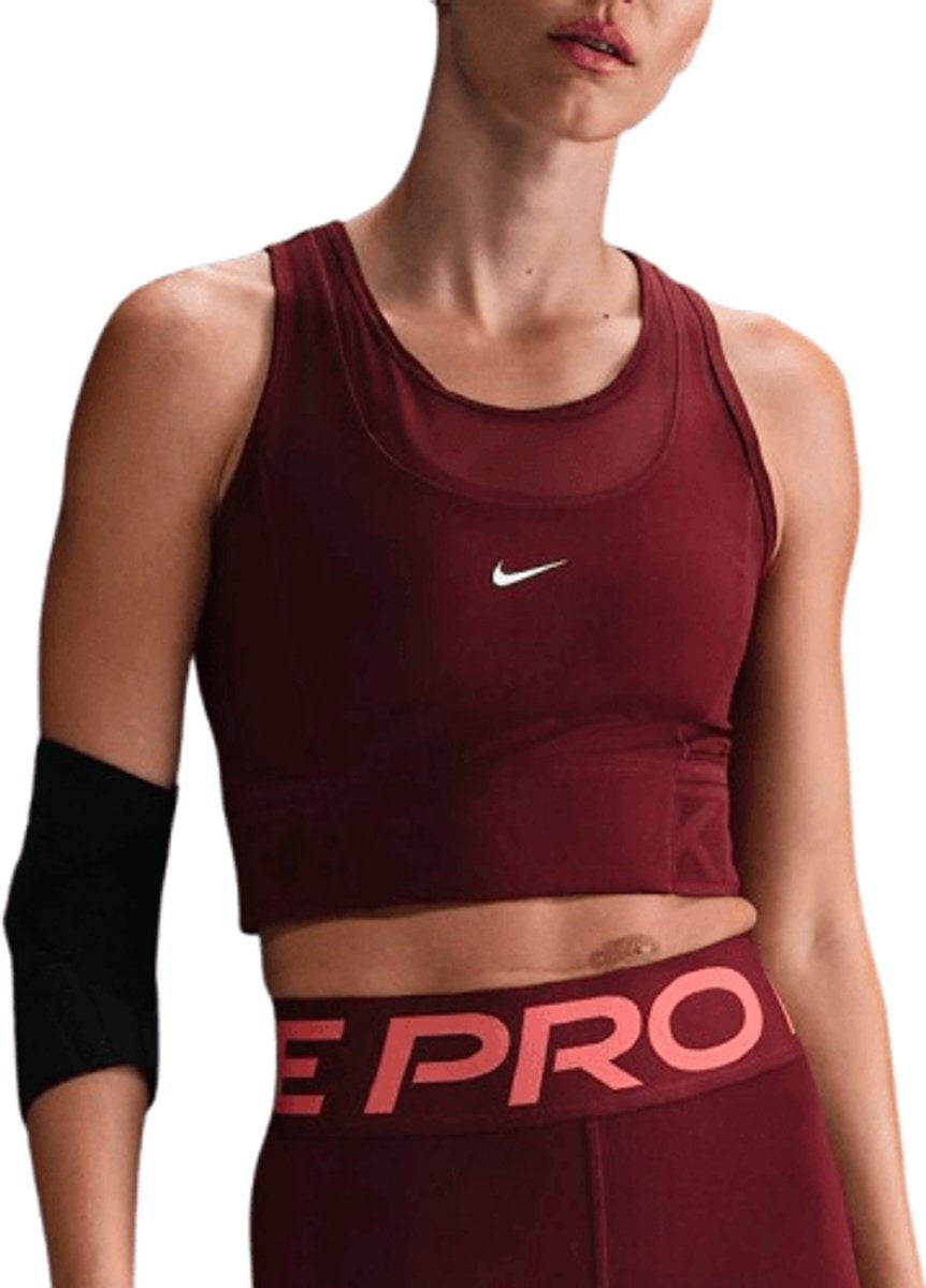 Nike Pro Dri-Fit Cropped Tank Top Dames 