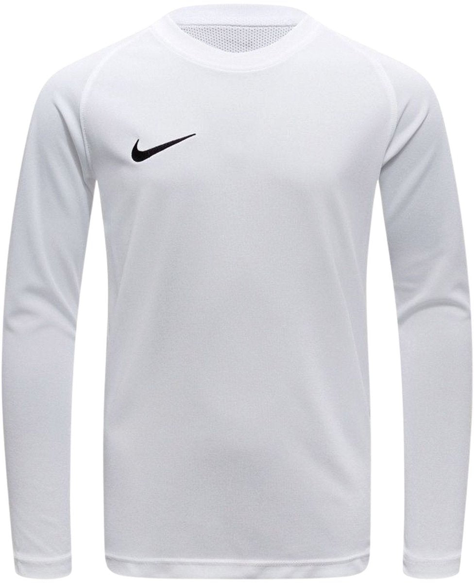 Nike Dri-FIT Park VIII Longsleeve Voetbalshirt Junior Wit