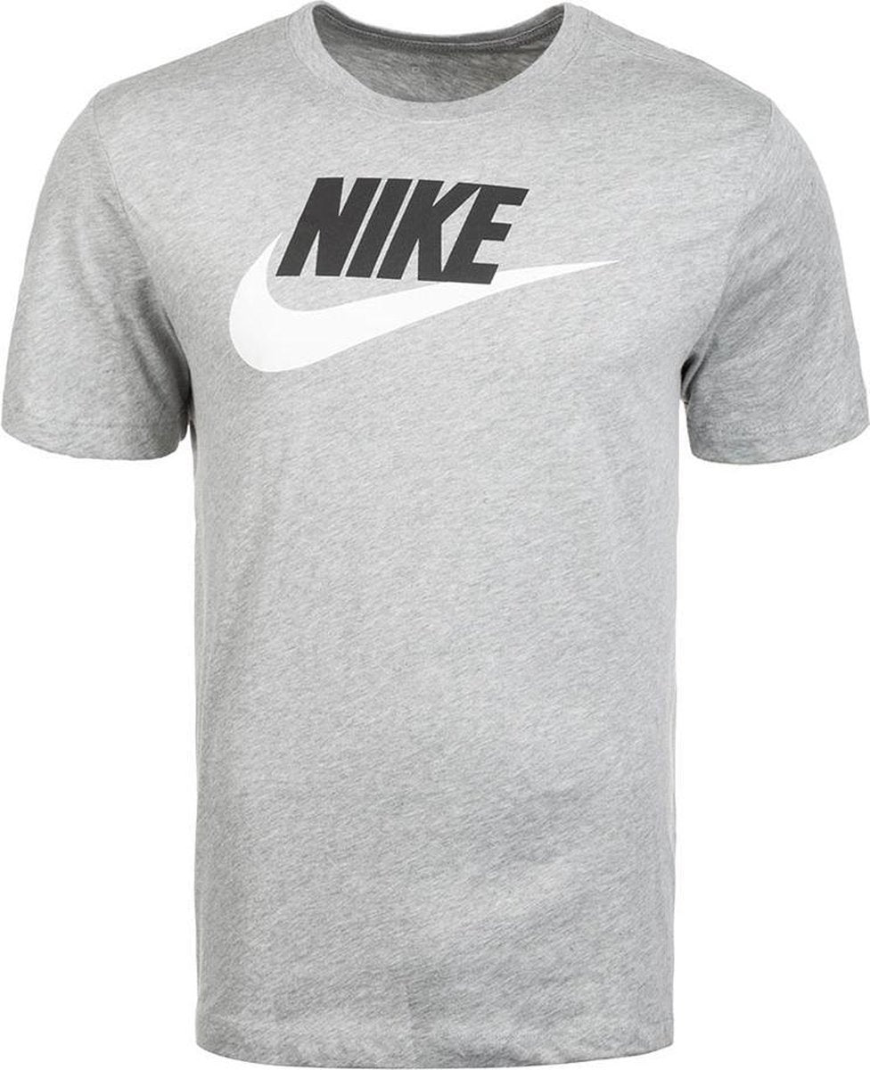 Nike Sportswear Icon Futura T-shirt Heren Donkergrijs