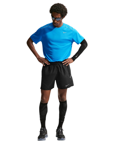 Nike Dri-FIT Miler 5'' Hardloopshort Heren Zwart