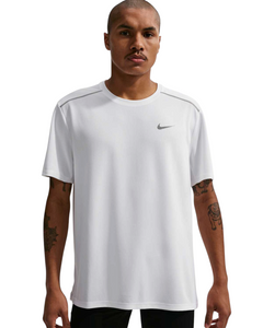 Nike Dri-FIT UV Miler Shirt Heren Wit