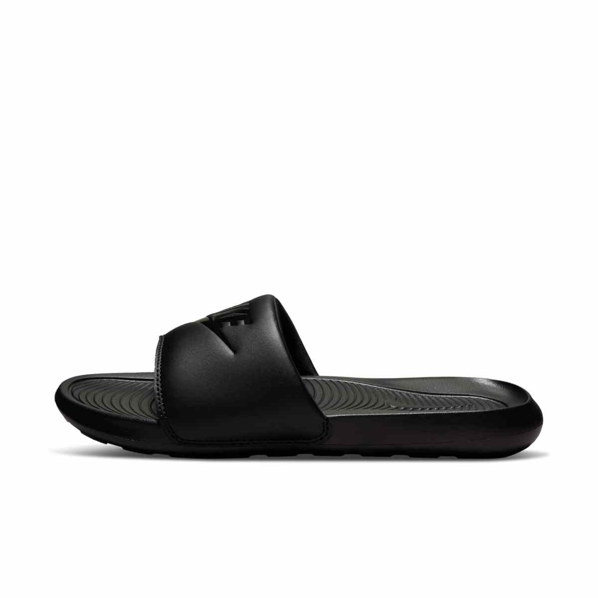 Nike Victori One Badslippers Heren Zwart