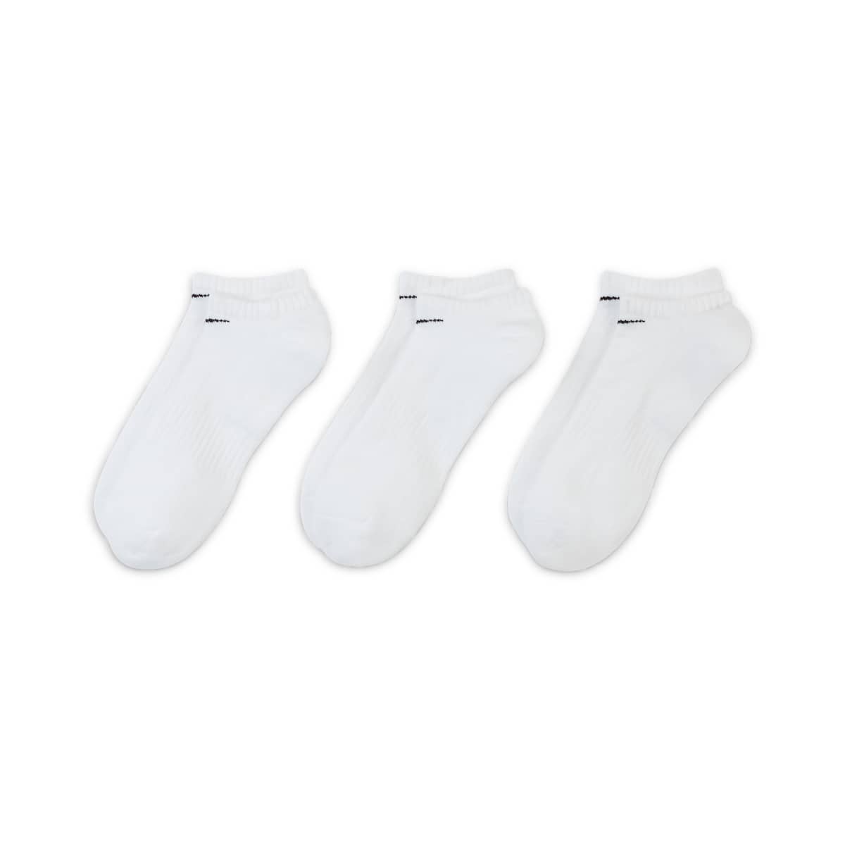 Nike Everyday Cushioned No-Show Sokken 3 paar Unisex Wit