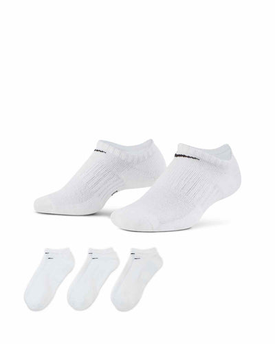 Nike Everyday Cushioned No-Show Sokken 3 paar Unisex Wit