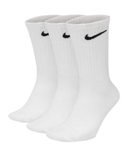 Nike Everyday Lightweight Crew Sokken 3-pack Wit