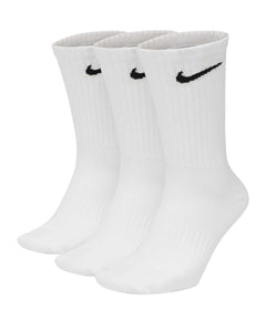 Nike Everyday Lightweight Crew Sokken 3-pack Wit