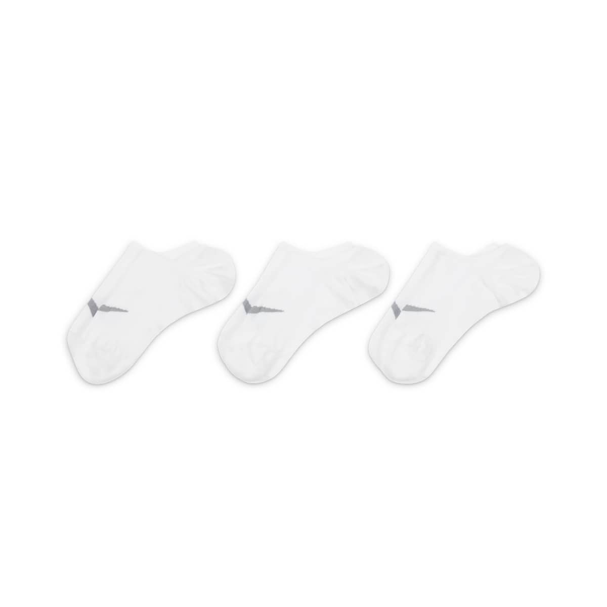 Nike Everyday Plus Lightweight Footie Sokken 3 paar Dames Wit