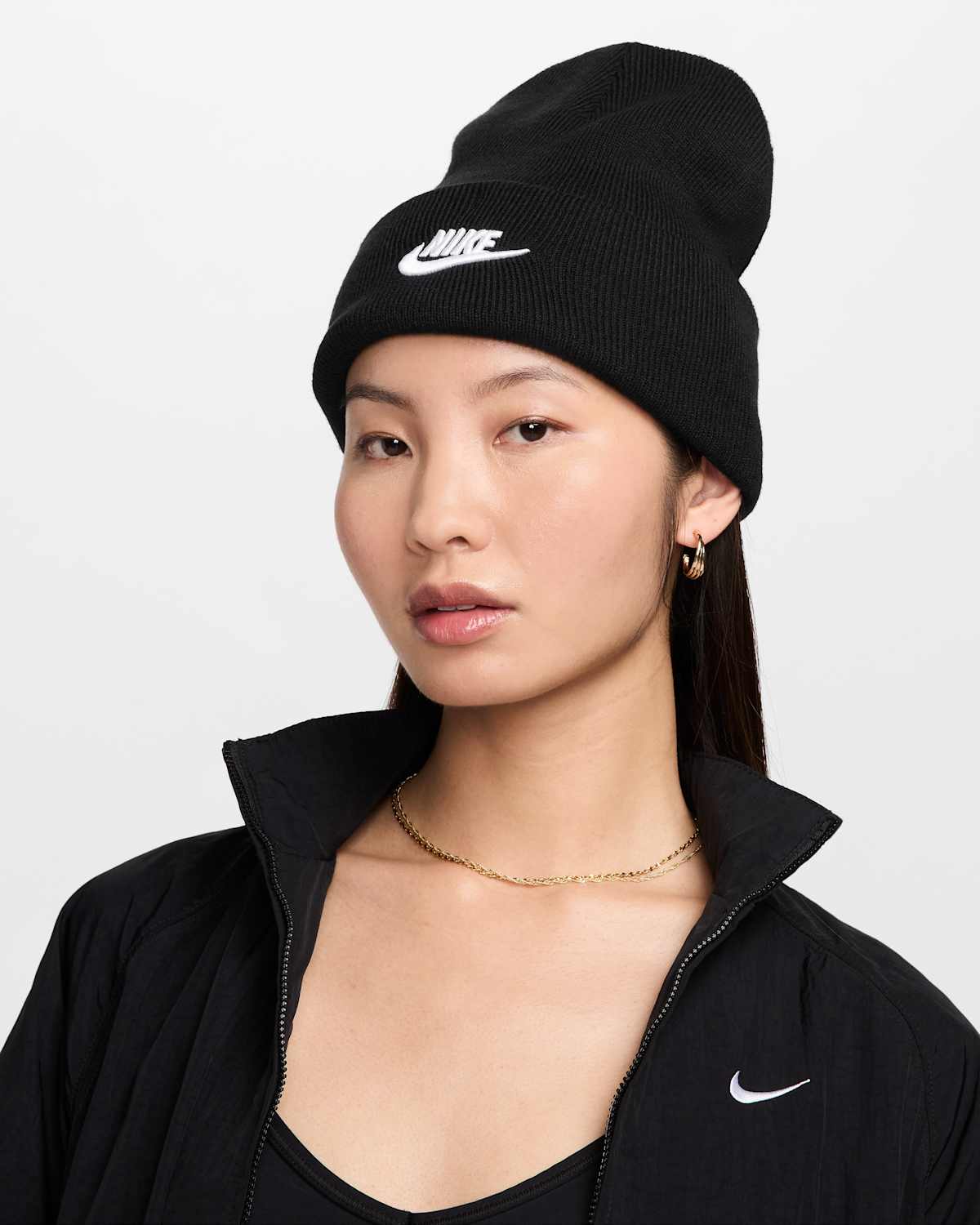 Nike Peak Futura Muts Unisex Zwart/Wit