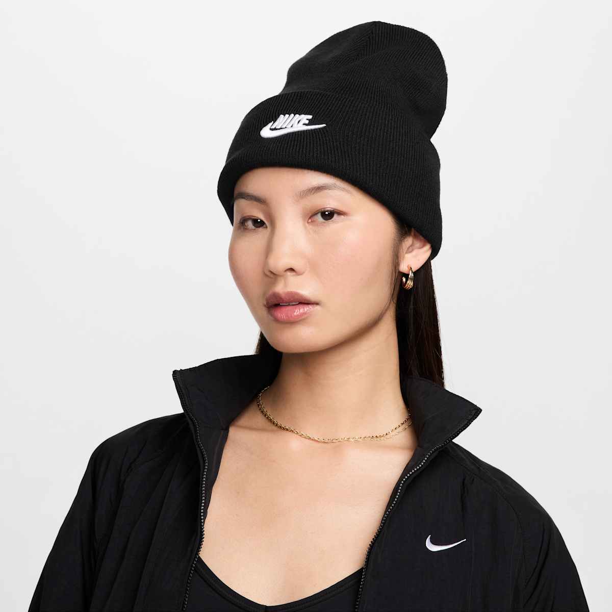 Nike Peak Futura Muts Unisex Zwart/Wit
