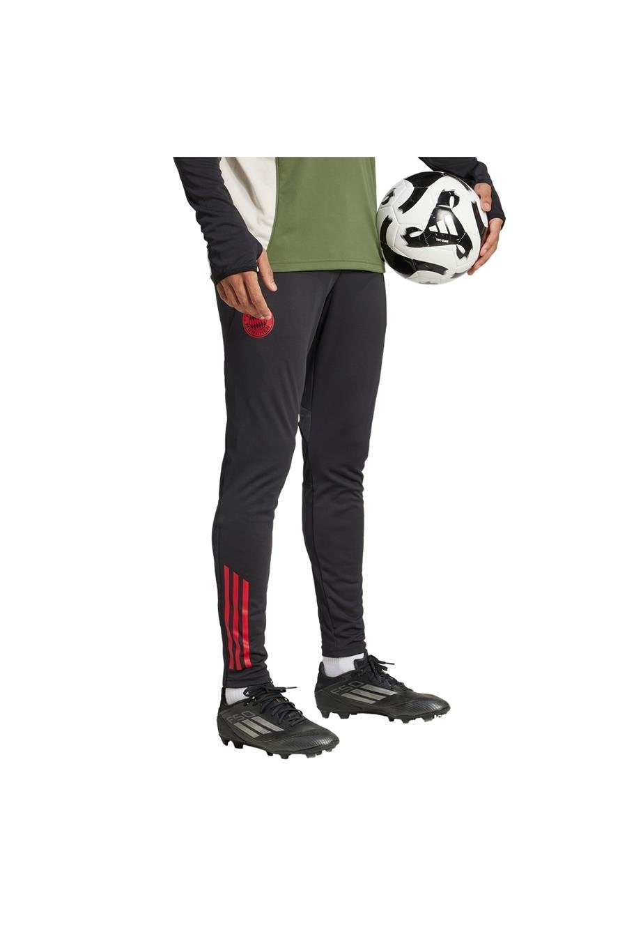 Adidas Bayern München Trainingsbroek Europees 2025-2026 Zwart Rood
