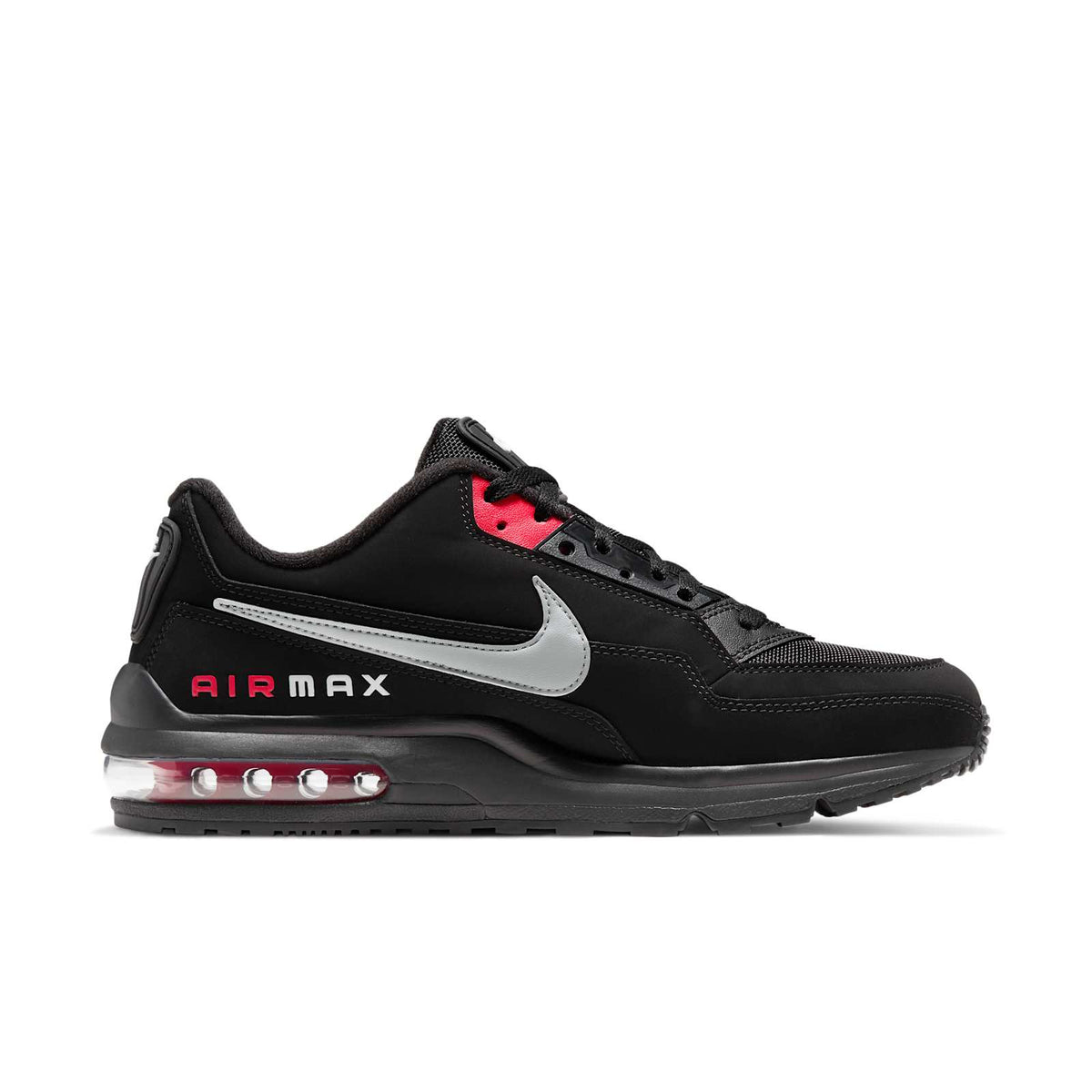 Nike Air Max LTD 3 Sneakers Heren Zwart/Rood - binnenkant