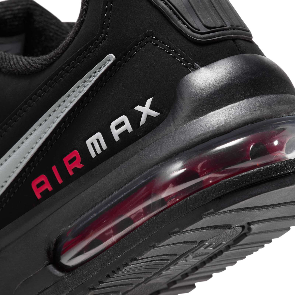 Nike Air Max LTD 3 Sneakers Heren Zwart/Rood - Air-unit detail