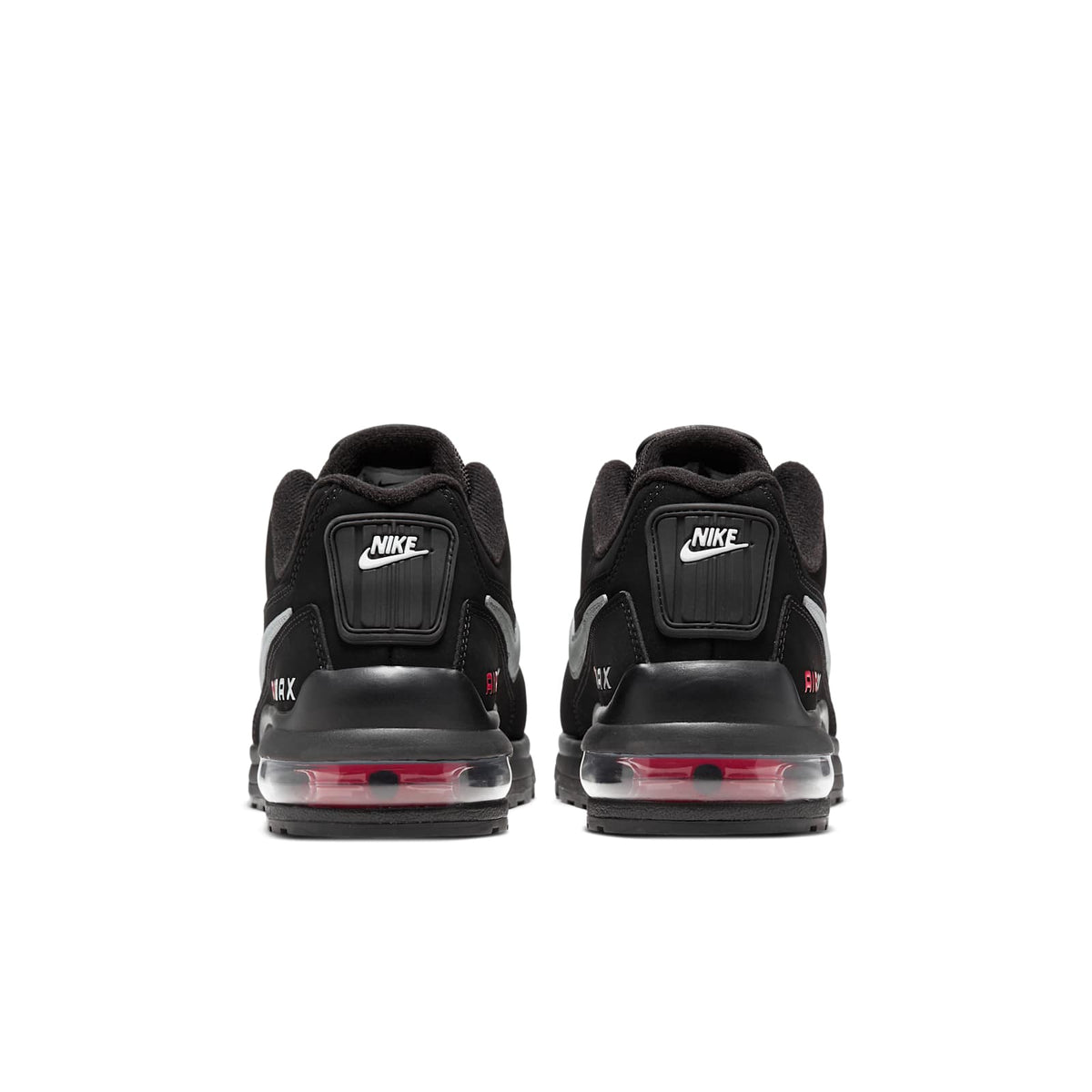 Nike Air Max LTD 3 Sneakers Heren Zwart/Rood - achterkant